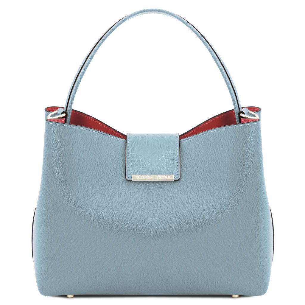 Clio - Palmellato leather bucket bag | TL141690