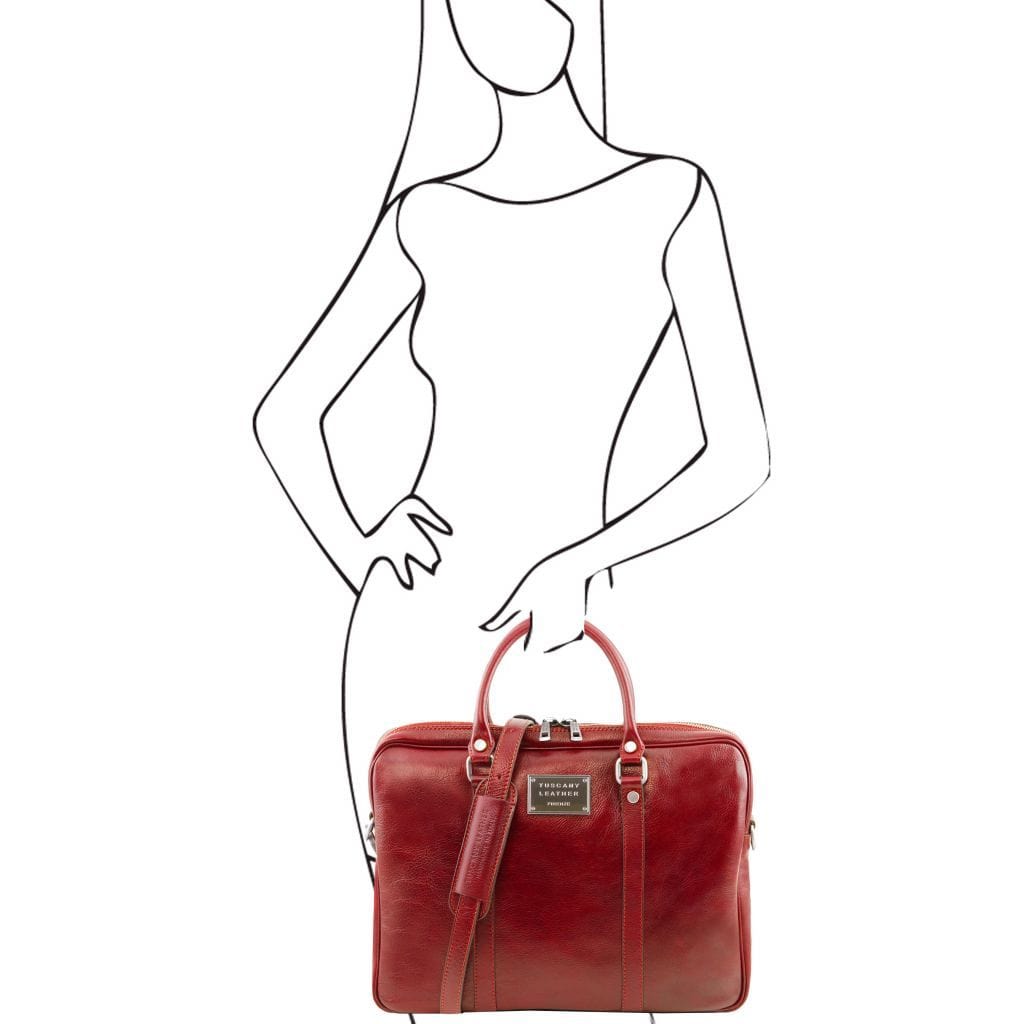 Prato - Exclusive leather laptop case | TL141283