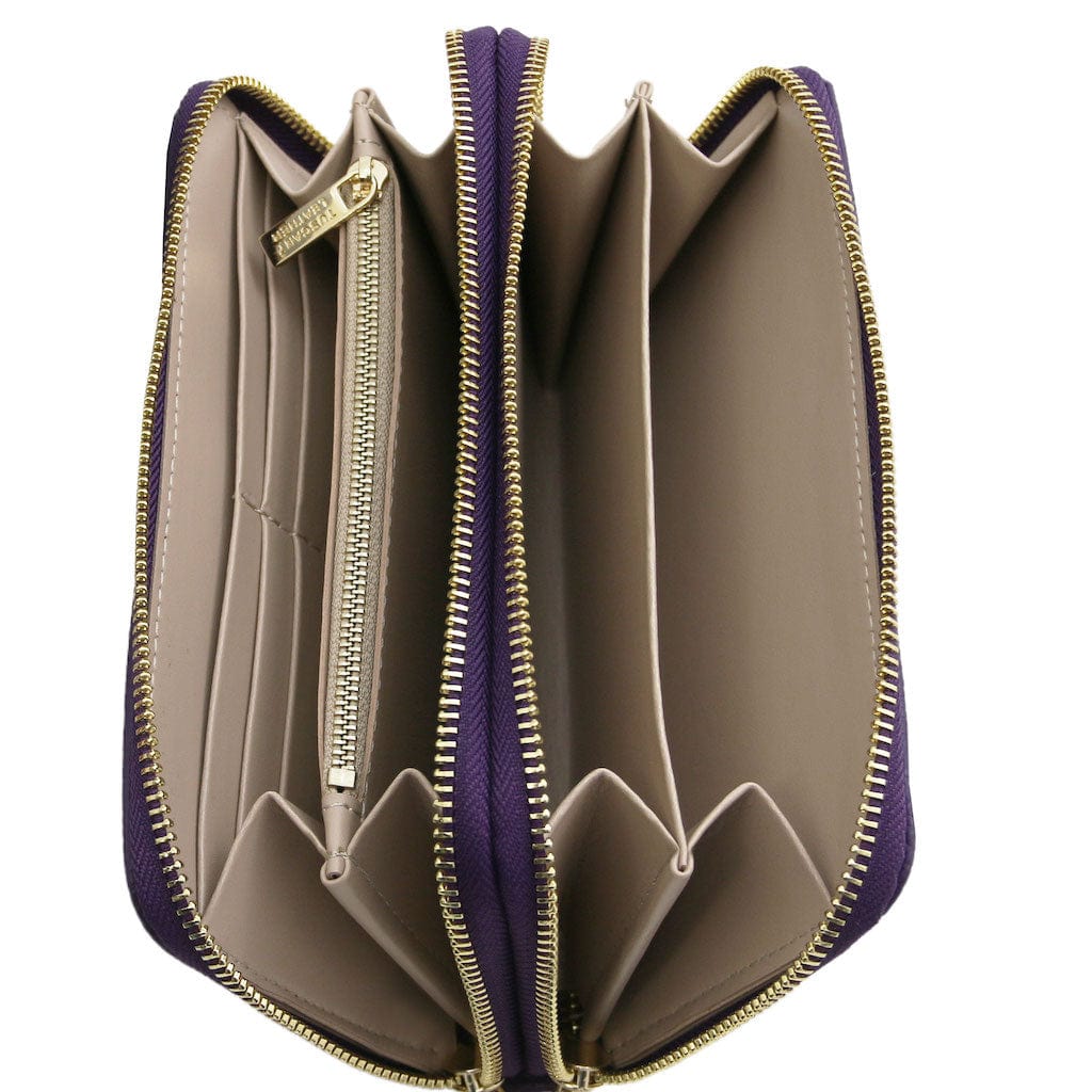 Mira - Double zip around leather wallet | TL142331