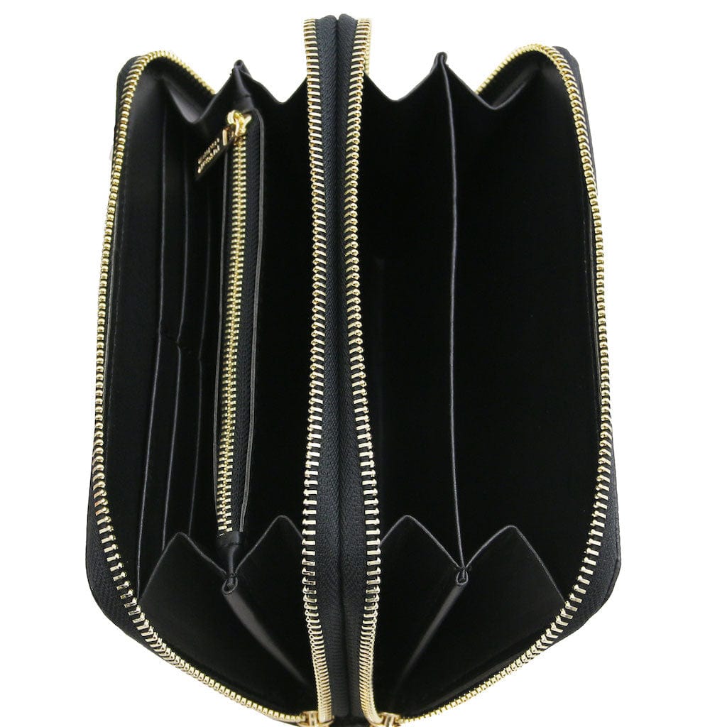 Mira - Double zip around leather wallet | TL142331