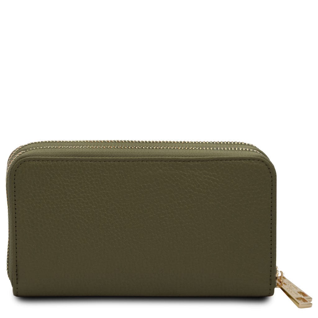 Mira - Double zip around leather wallet | TL142331