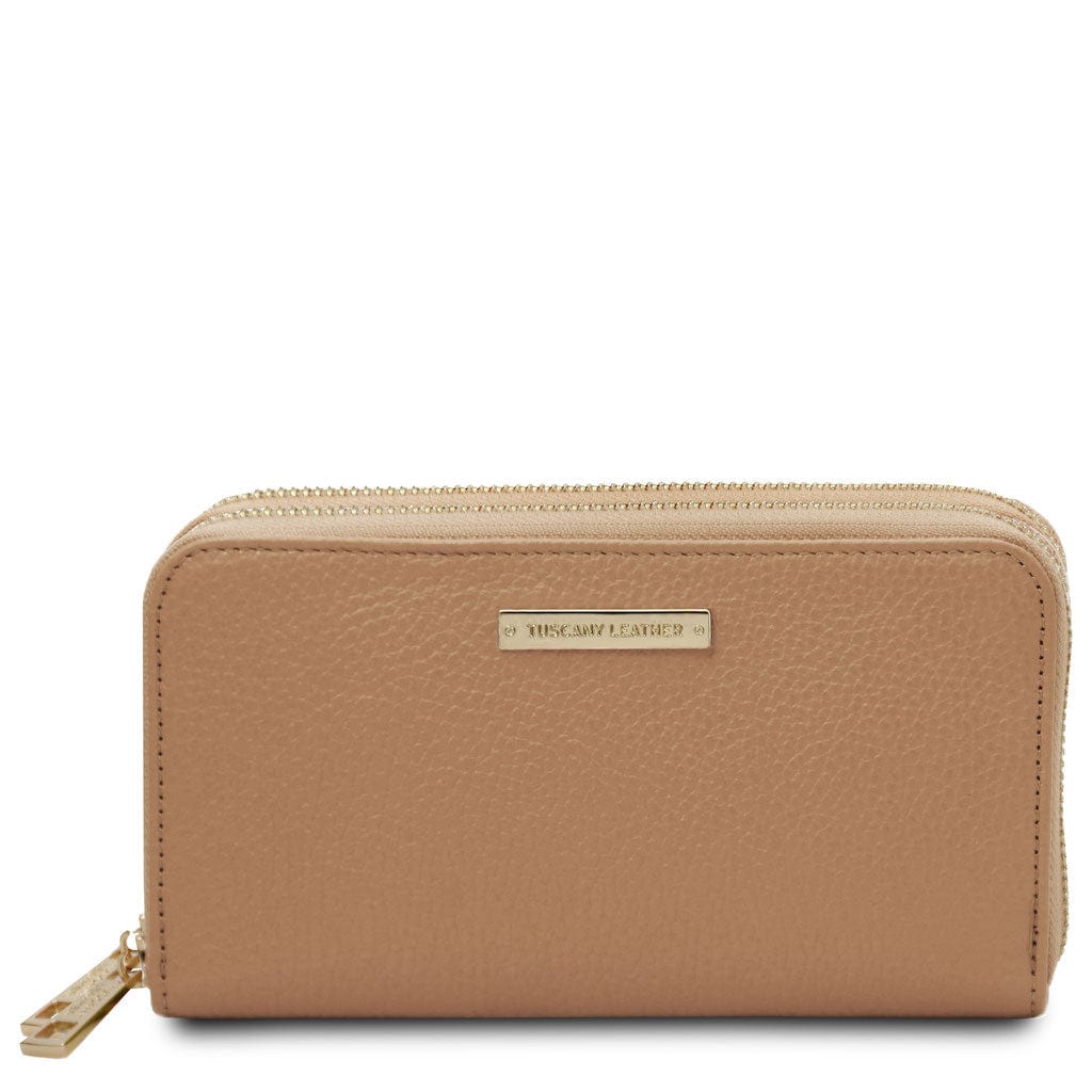 Mira - Double zip around leather wallet | TL142331