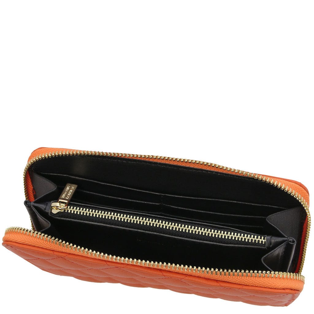 Penelope - Exclusive zip around quilted leather wallet | TL142316