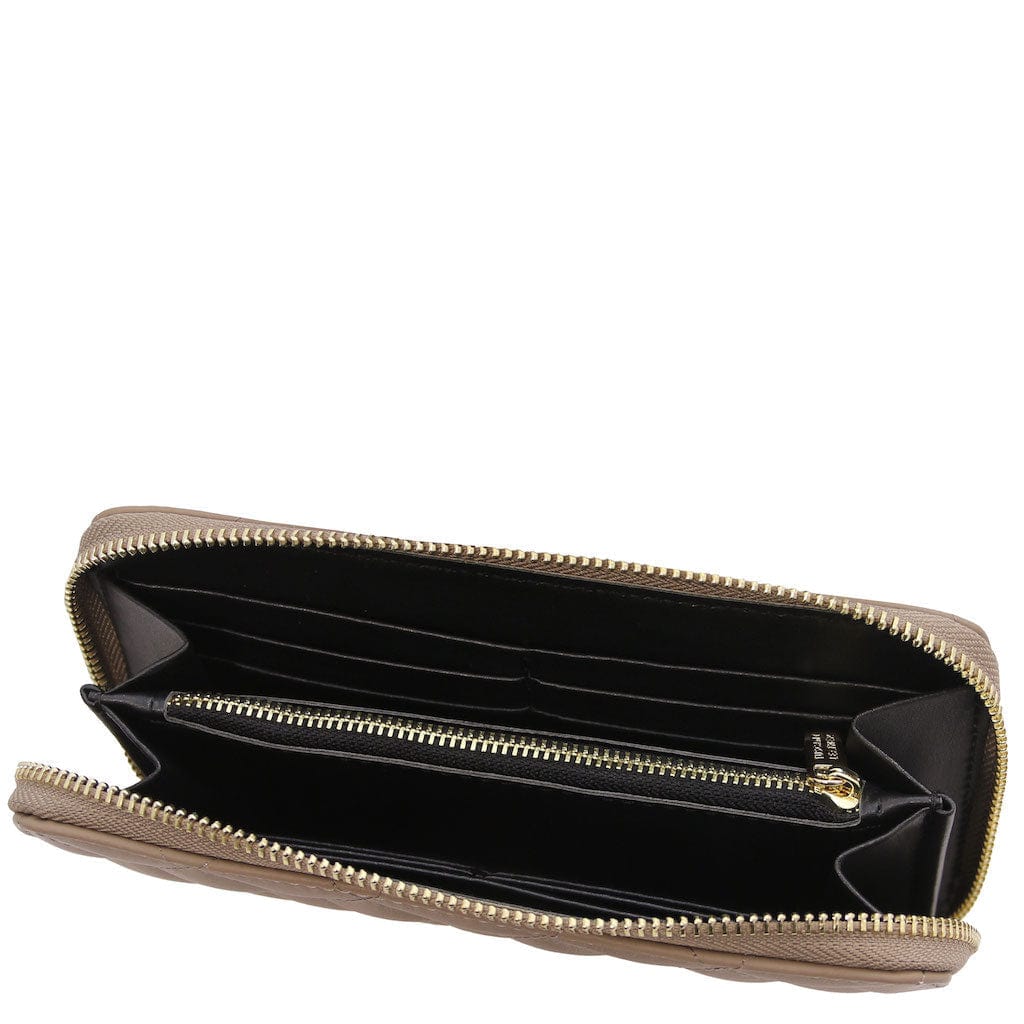 Penelope - Exclusive zip around quilted leather wallet | TL142316