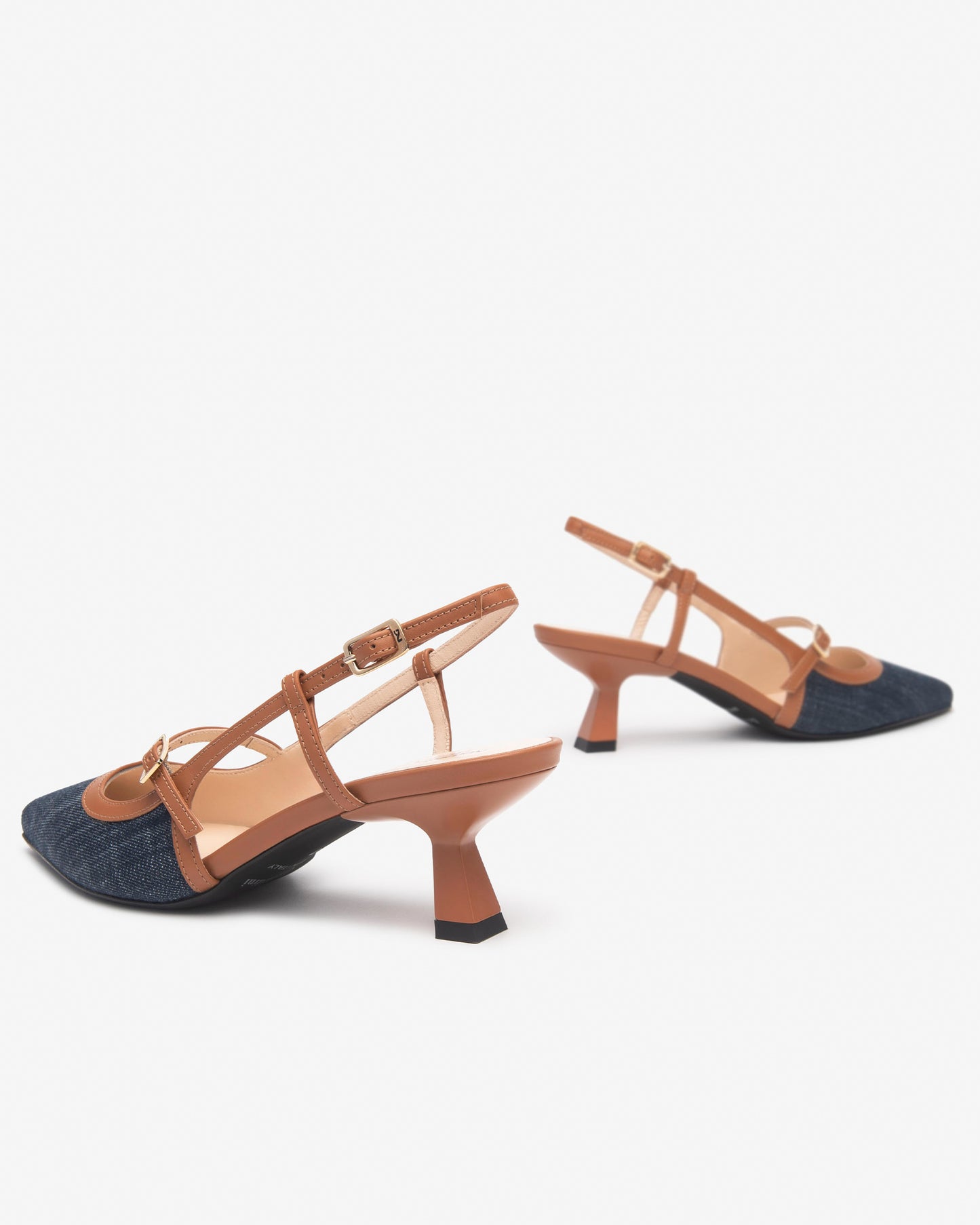 Black Slingback Giardini Jeans Summer 2025