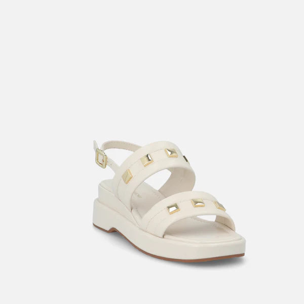 Bruno Premi Burro Low Sandal with Platinum Studs