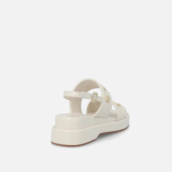 Bruno Premi Burro Low Sandal with Platinum Studs