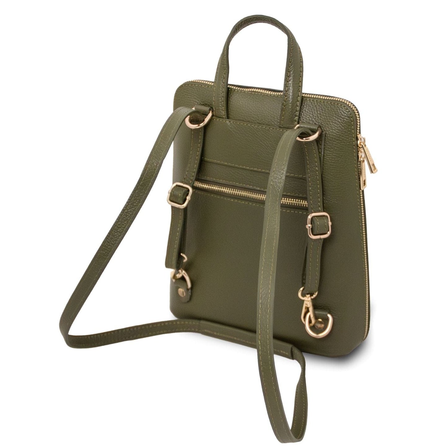 TL Bag - Small Convertible Leather Backpack For Women | TL142092