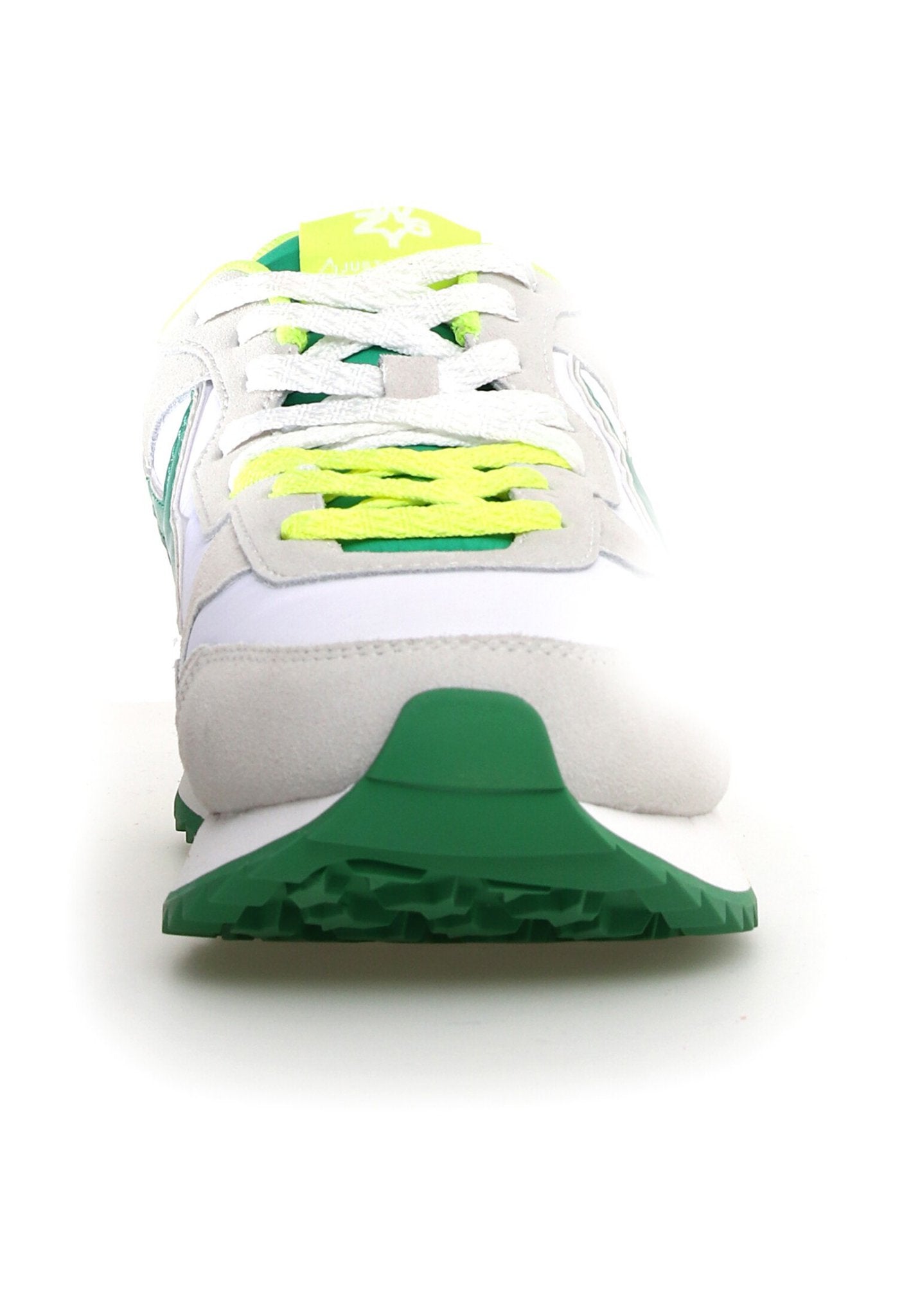 Sneaker W6yz YAK Suede White Green, Uomo