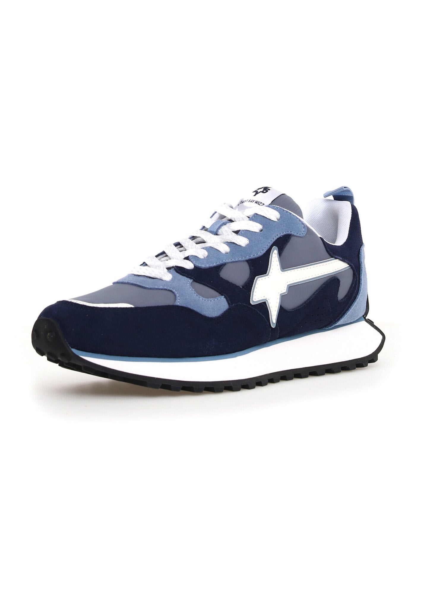 Sneakers W6yz LOOP-M. Suede/ Blue Uomo
