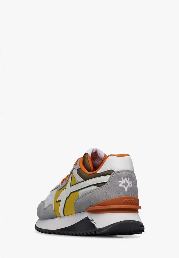 Sneakers W6yz yak Grigi Giallo,Uomo