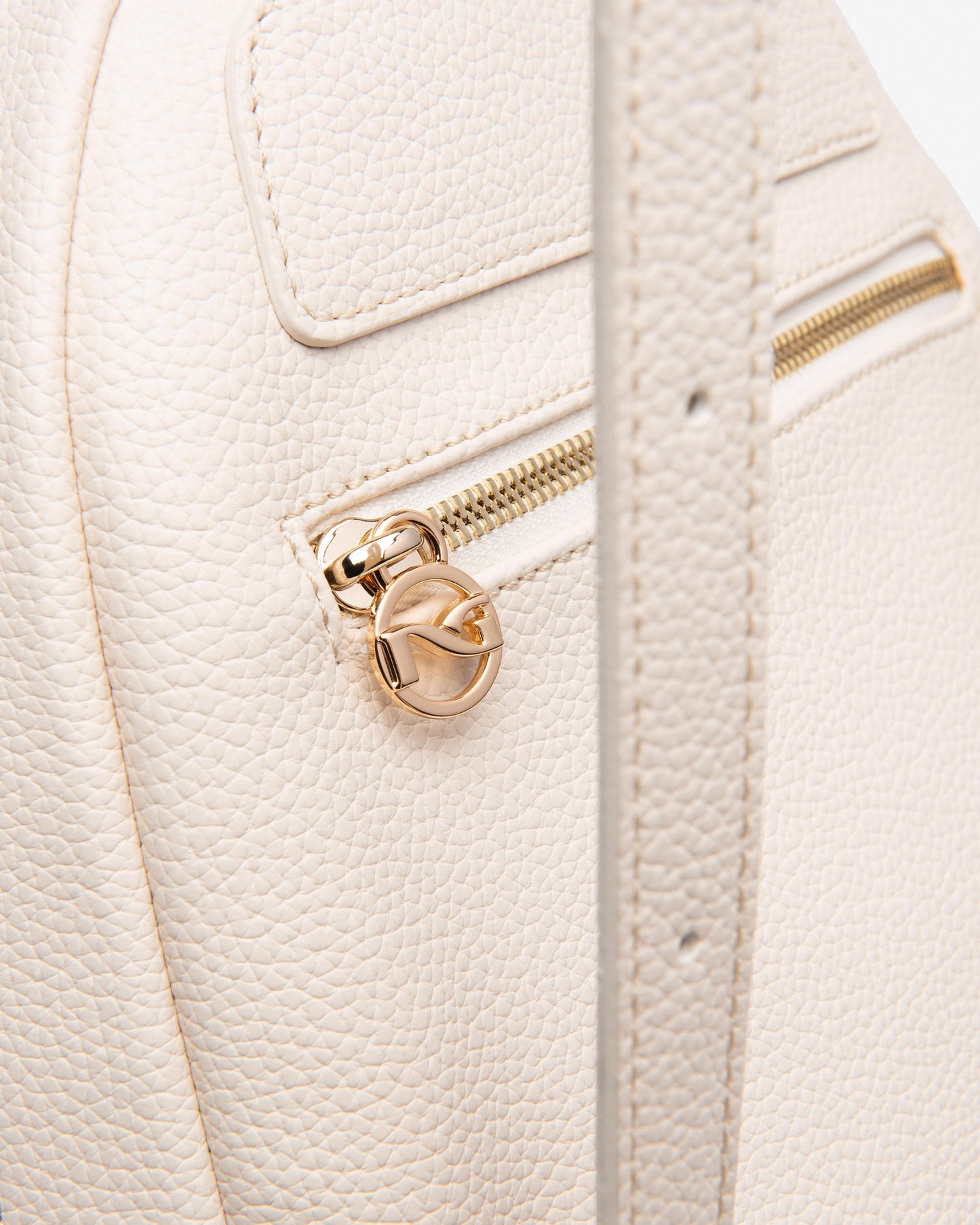 Beige Black Gardens Backpack