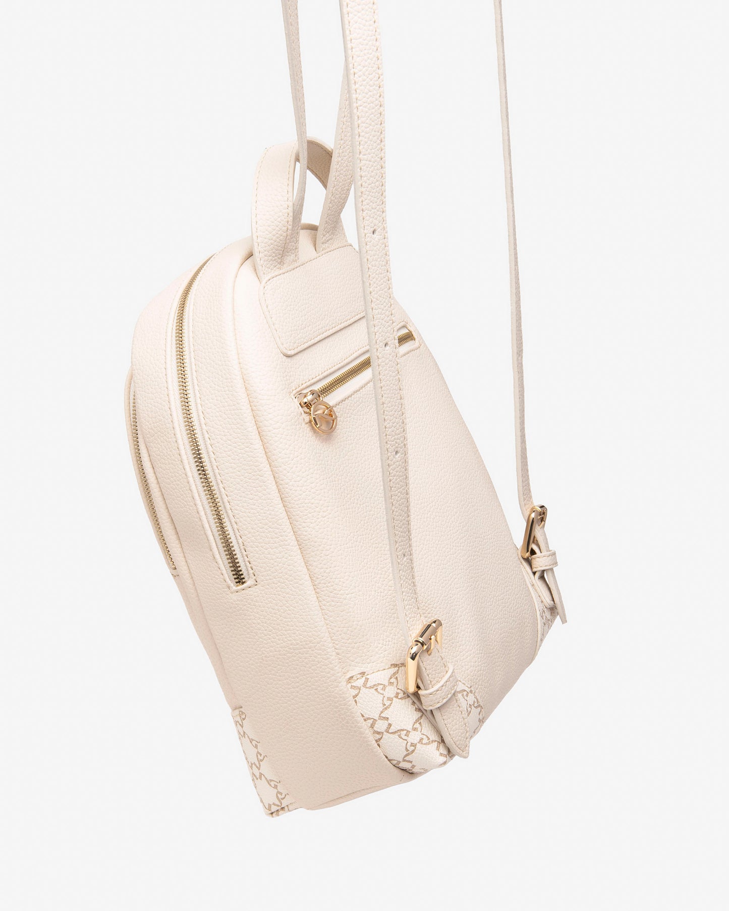 Beige Black Gardens Backpack