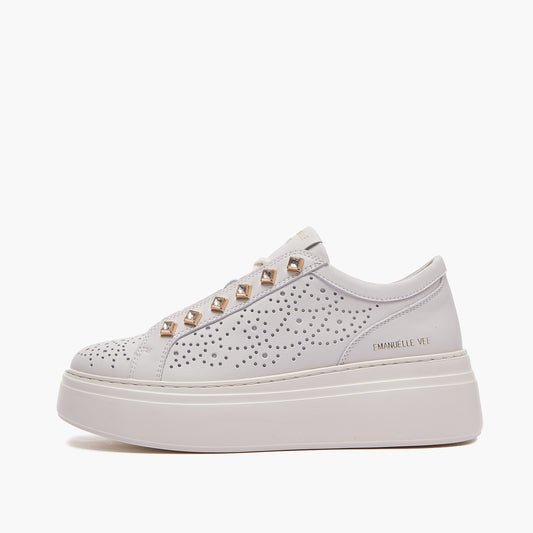 Emanuélle Vee sneakers BICE 901-18 avorio bianco