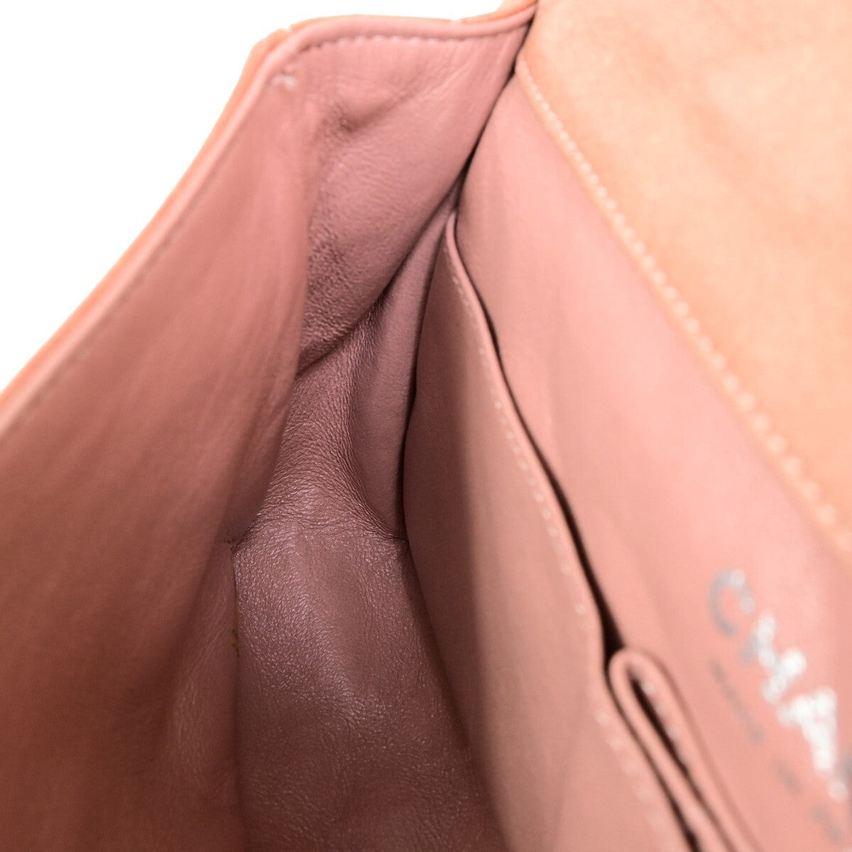 Chanel Classic Double Flap Medium in Pelle Rosa – Hardware Argento