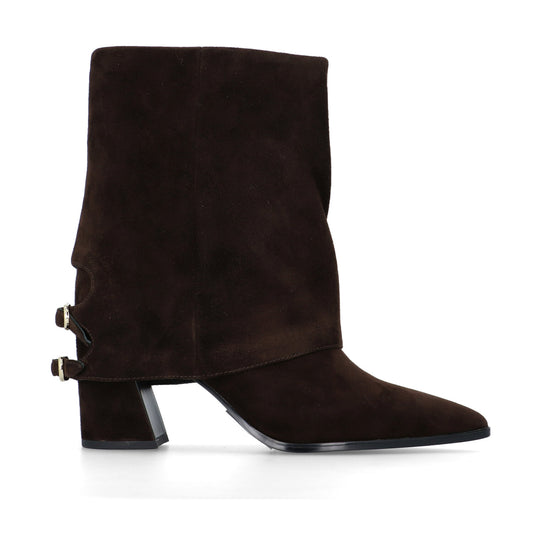STIVALE BRUNO PREMI BM2604X TRONCHETTO SUEDE MORO