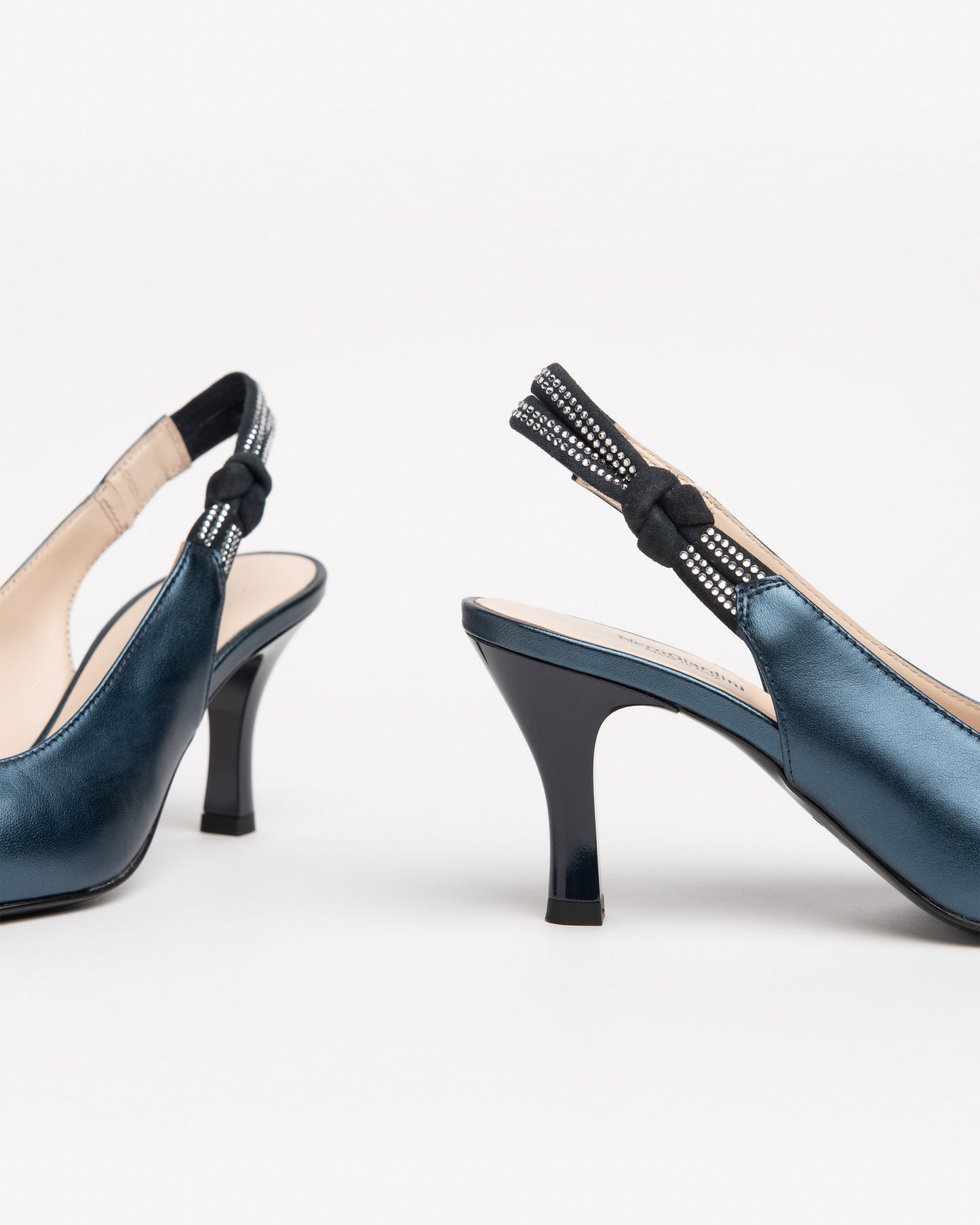 Slingback in pelle Blue da donna E218342DE_201