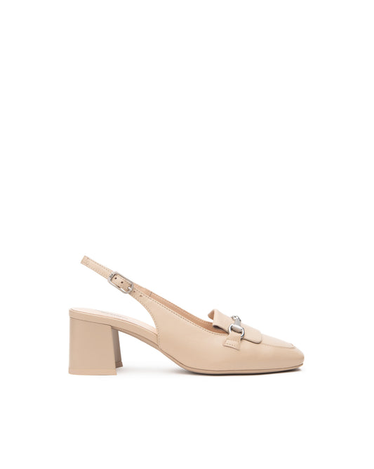 Slingback Nero Giardini Beige Mod.512320D