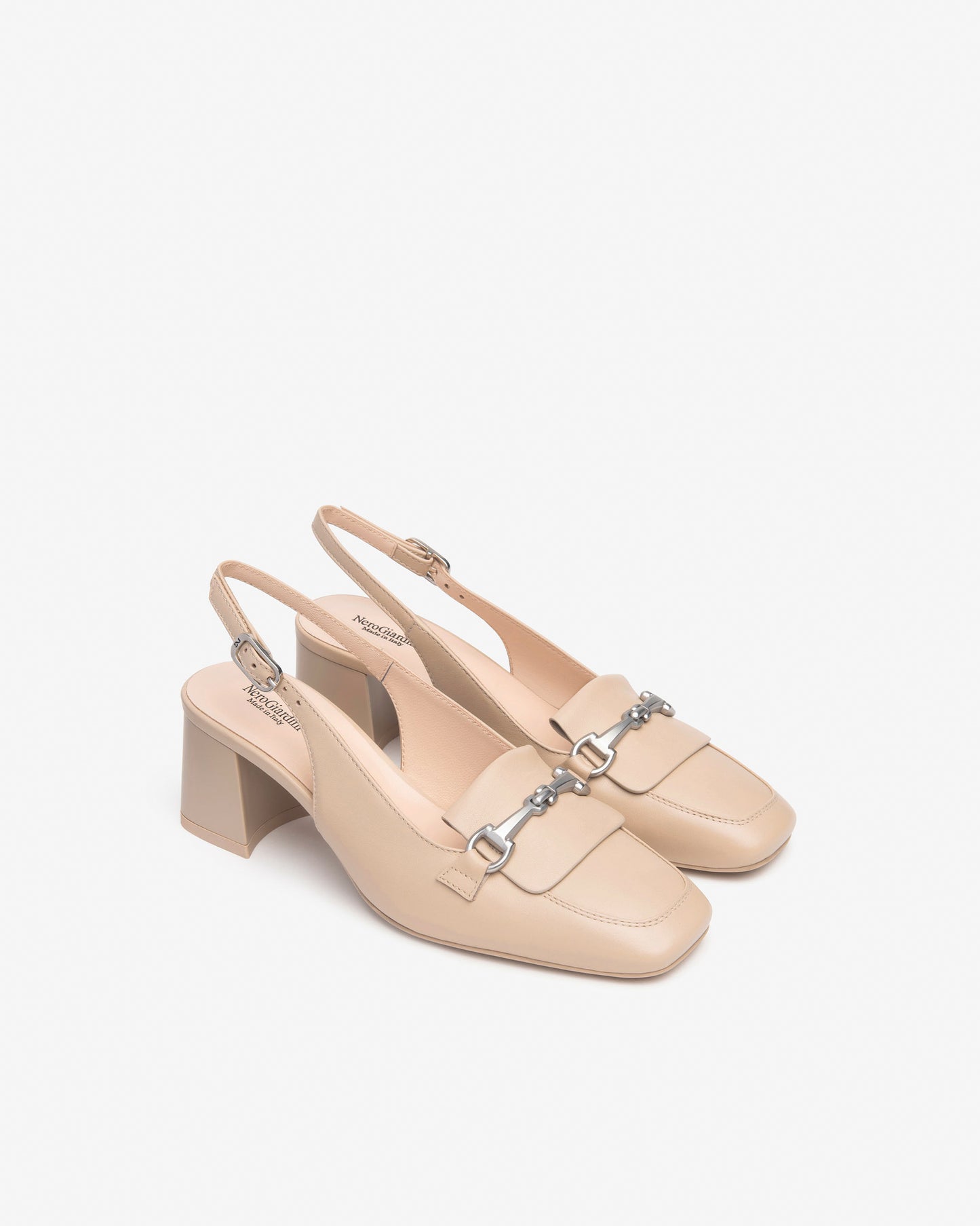 Slingback Nero Giardini Beige Mod.512320D