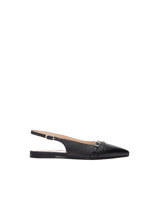 Slingback Nero Giardini Donna Nera Art.512360D