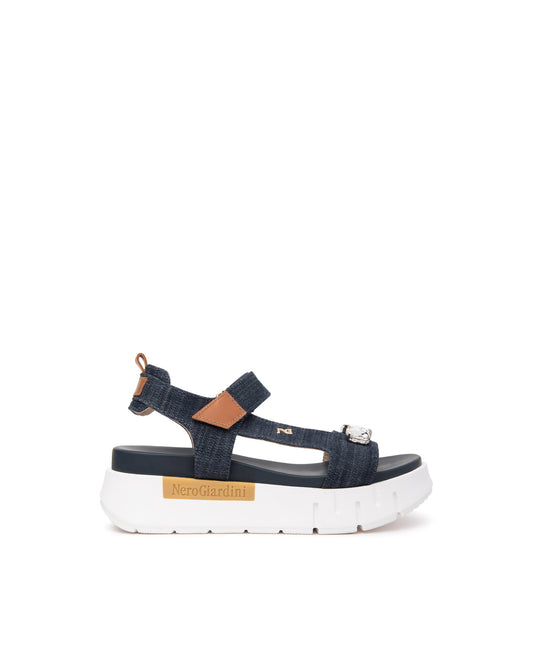 NERO GIARDINI Sandali Jeans Donna -E5137691D
