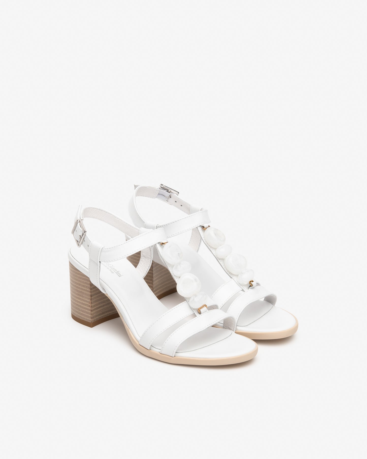 NeroGiardini Sandali Donna in Pelle bianco E615860D