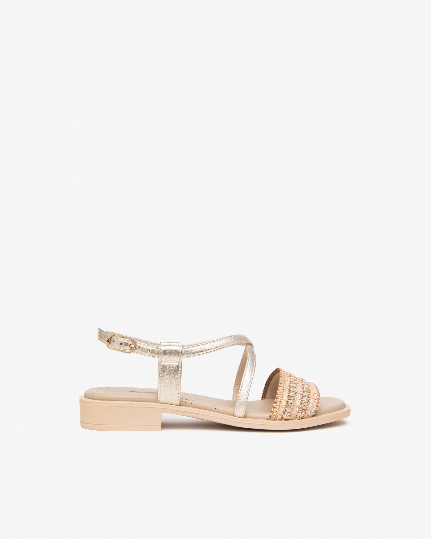 Nero Giardini Sandali Donna Miele in Pelle e Tessuto E615900D-418