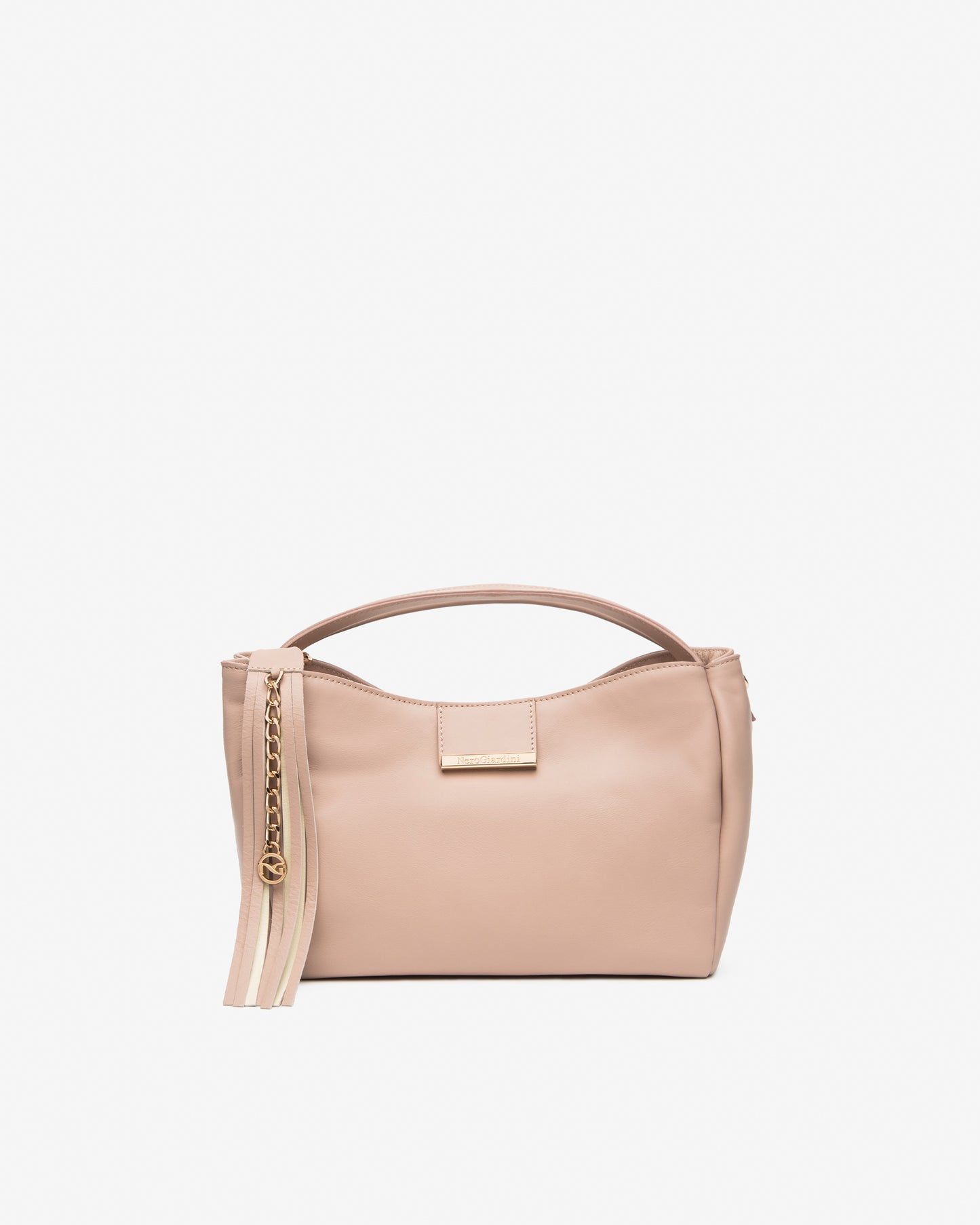 Borsa hobo in pelle  nude da donna nero giardini E644152D_626