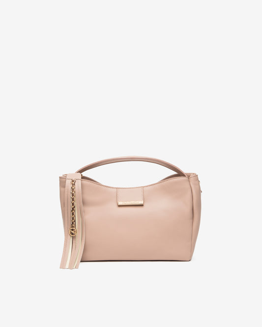 Borsa hobo in pelle  nude da donna nero giardini E644152D_626