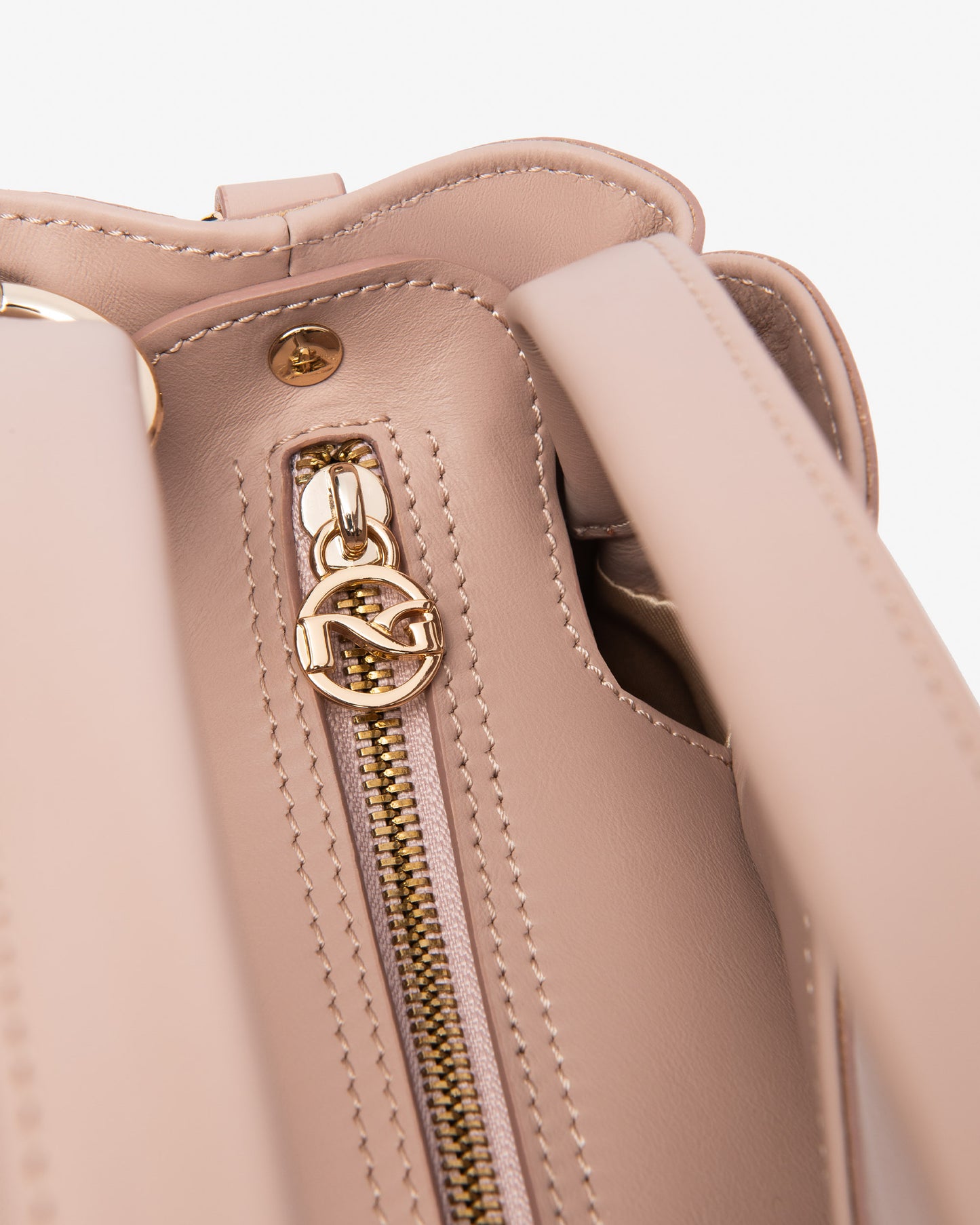 Borsa hobo in pelle  nude da donna nero giardini E644152D_626