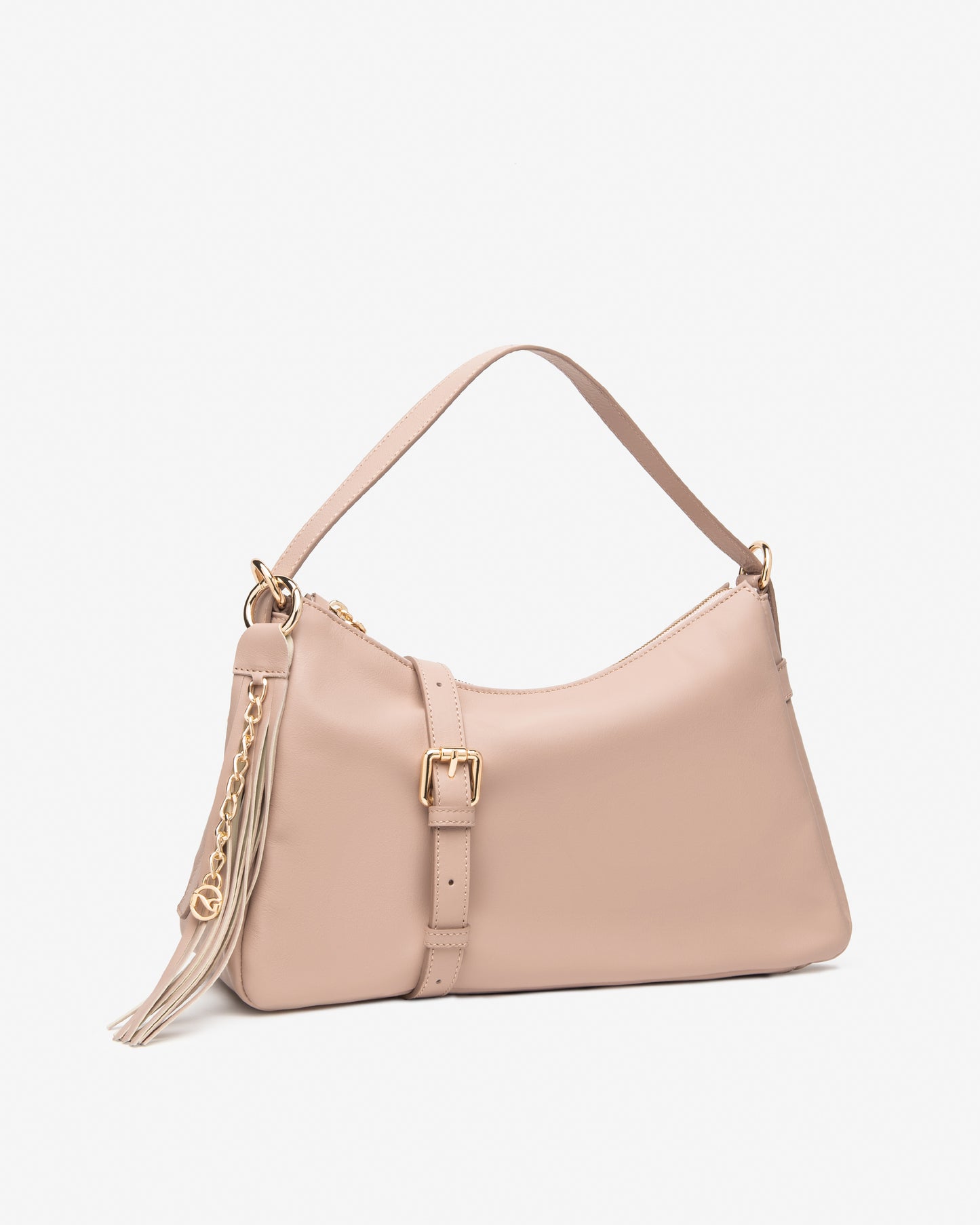 Borsa hobo in pelle Nude da donna nero giardini E644153D_626
