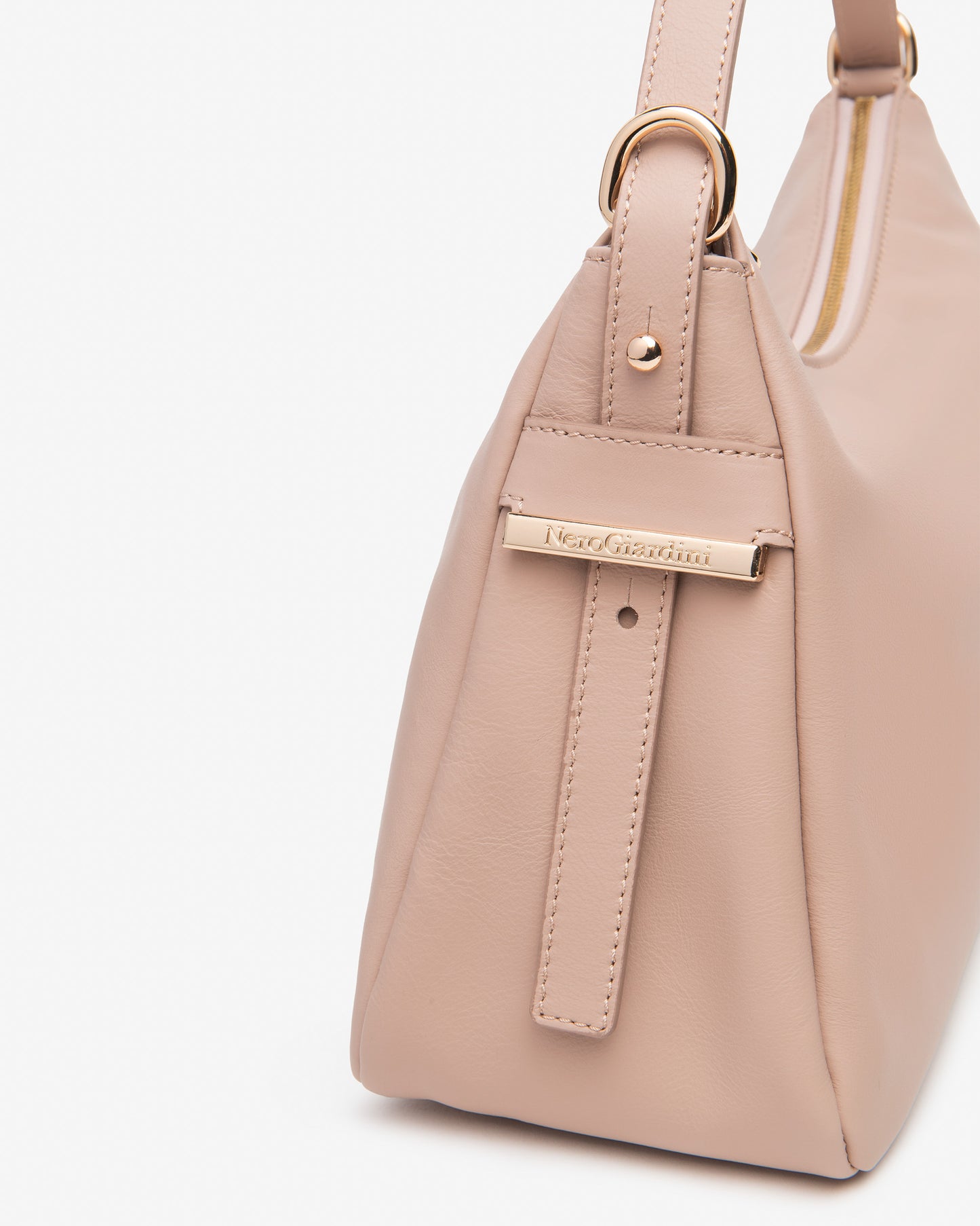 Borsa hobo in pelle Nude da donna nero giardini E644153D_626