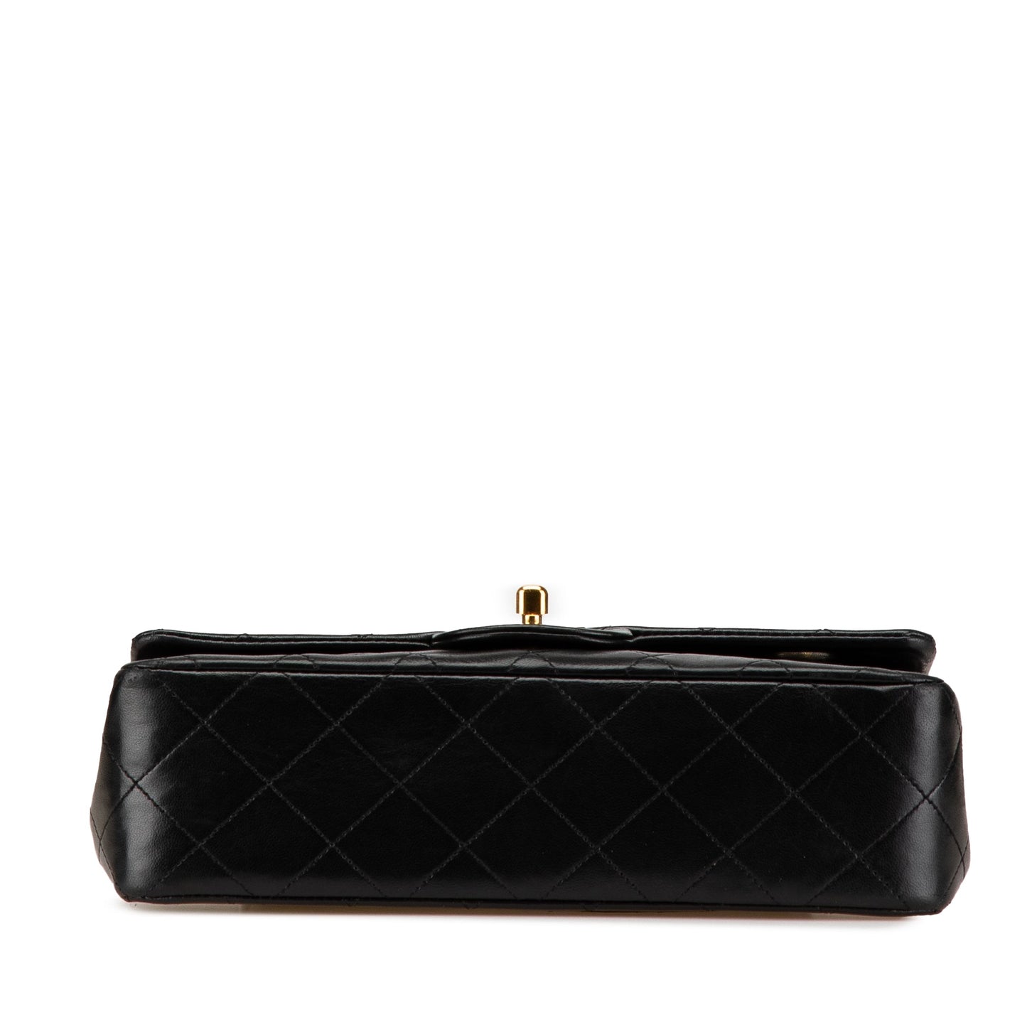 Chanel Classic Double Flap Small – Pelle di agnello nera – Serie 1 (1989–1991)