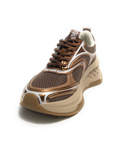 Scarpe donna sneaker Emanuélle Vee Arcade bronze/ brown D26EV16 452P-504-10-T168C