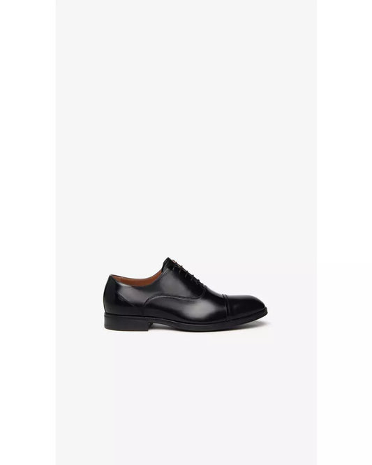 Stringate Nero Giardini in pelle Uomo