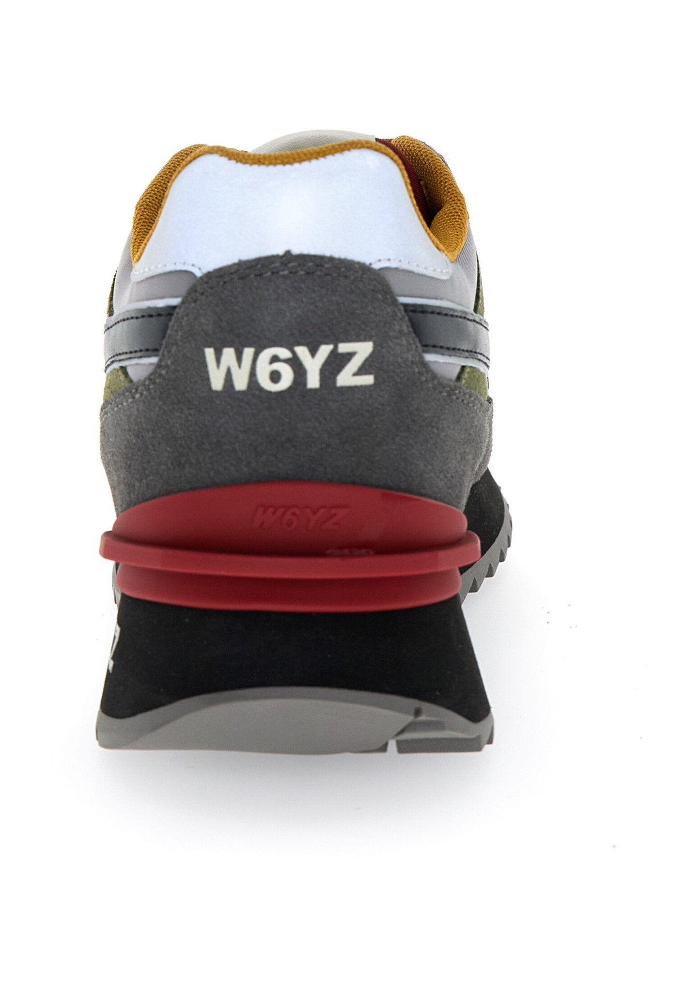 W6YZ YAK-M. SUEDE/NYLON SOLE JUST ANTHRACITE-GREY-MILITARE