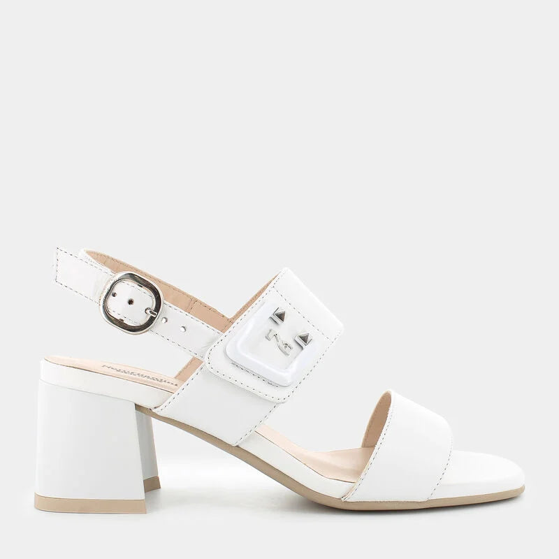 Sandal Nero Giardini White E410241D 