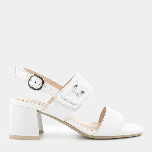 Sandal Nero Giardini White E410241D 