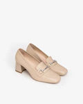 Nero Giardini Women's Beige Moccasin E409471D With Clamp 