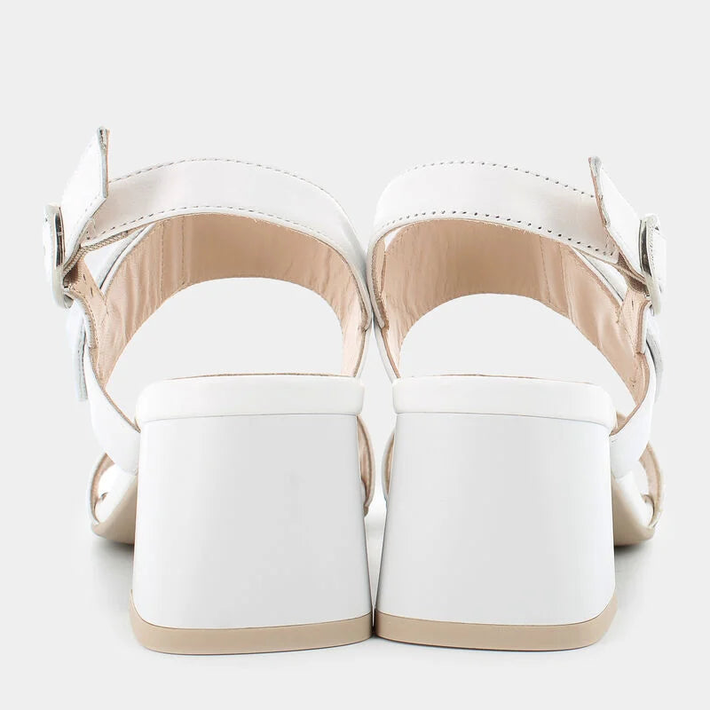 Sandal Nero Giardini White E410241D 
