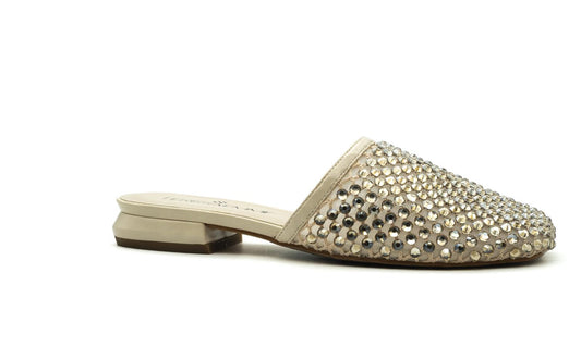 Sabot in nappa con strass Boreale Teresaemme
