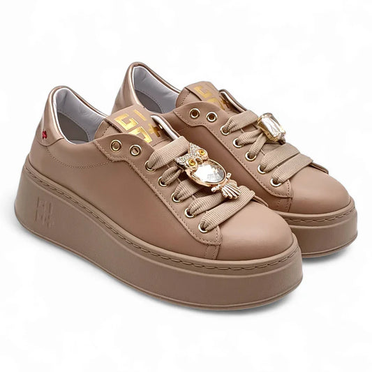 SNEAKERS DONNA GIO+ PIA 244 A COMBI NUDO/ACC GUFO