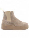 WOMEN'S GIO+ PIA DA10F BEIGE SUEDE SNEAKER