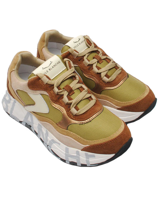 VOILE BLANCHE SNEAKER CLUB107 7480 BROWN SAND