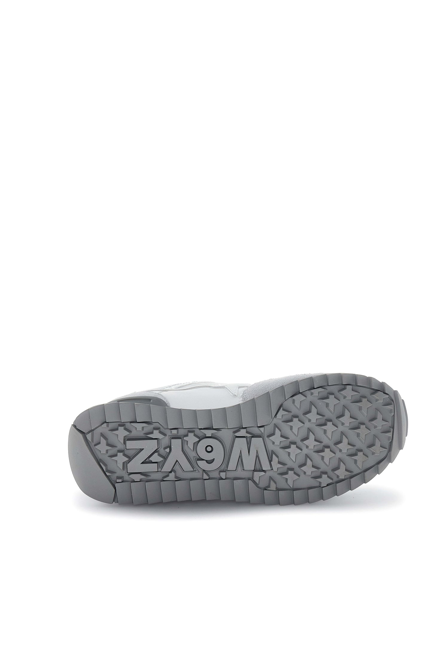 YAK-W. - Sneakers in tessuto tecnico e suede - Bianco-Argento
