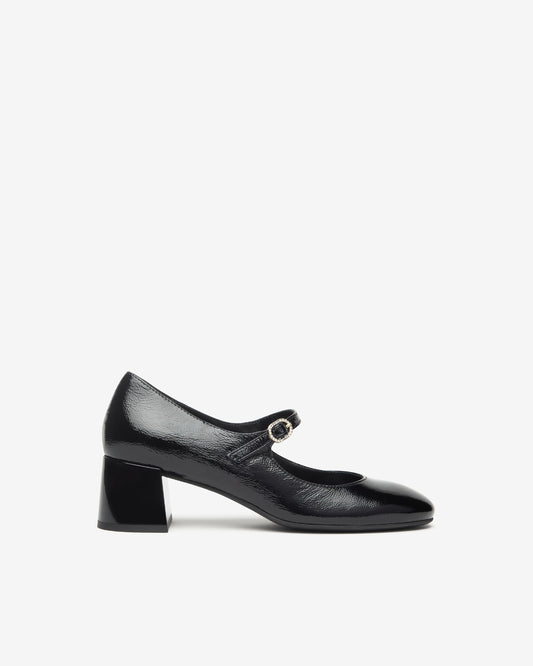 Décolleté Donna in Vernice Nero