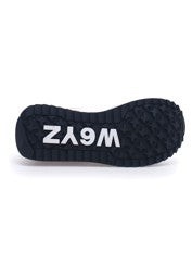 Sneakers W6yz Modello Dewa Bianca con profili  platino