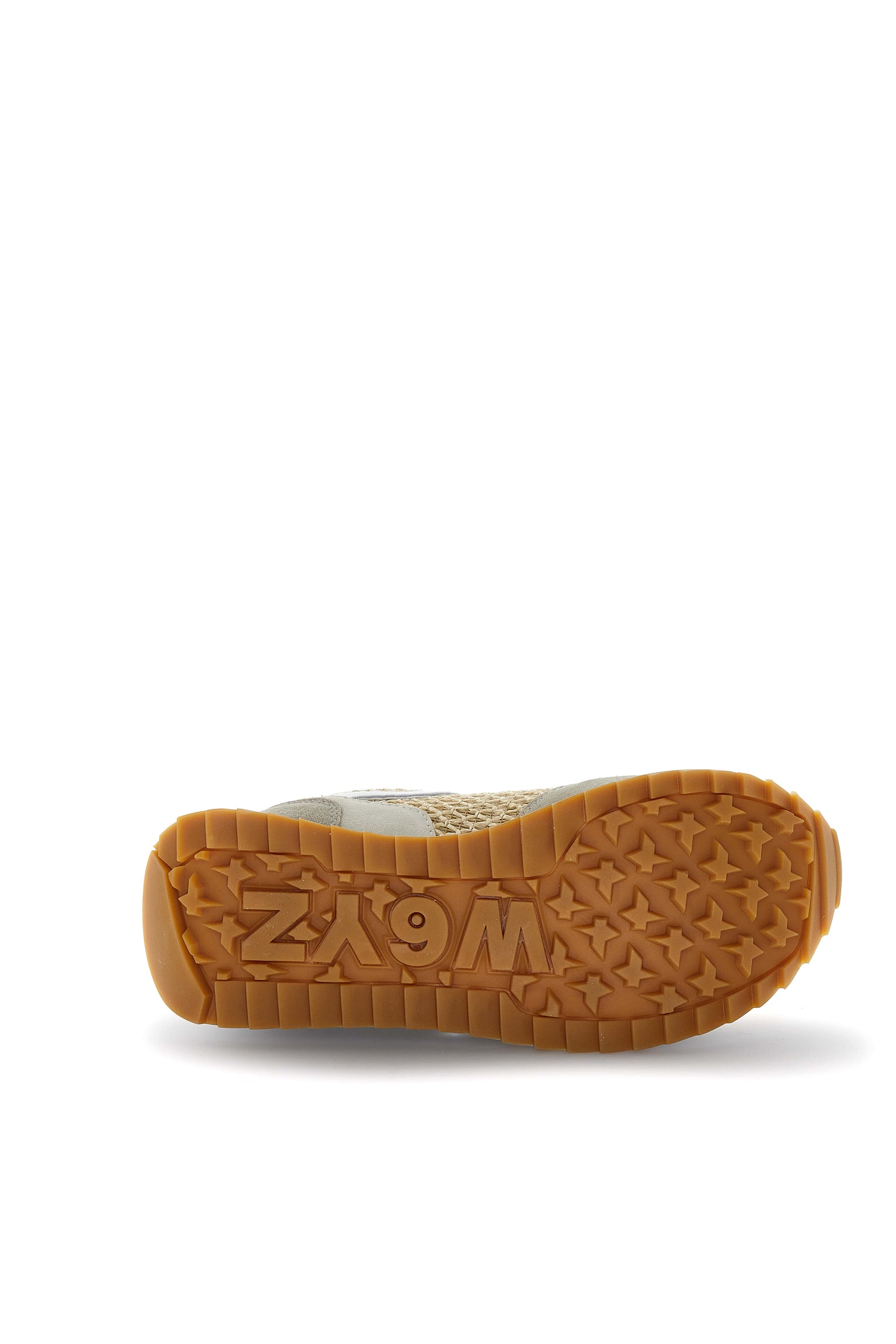 DEVA W. - Sneakers in suede e tessuto - Grano-Bianco-Sabbia