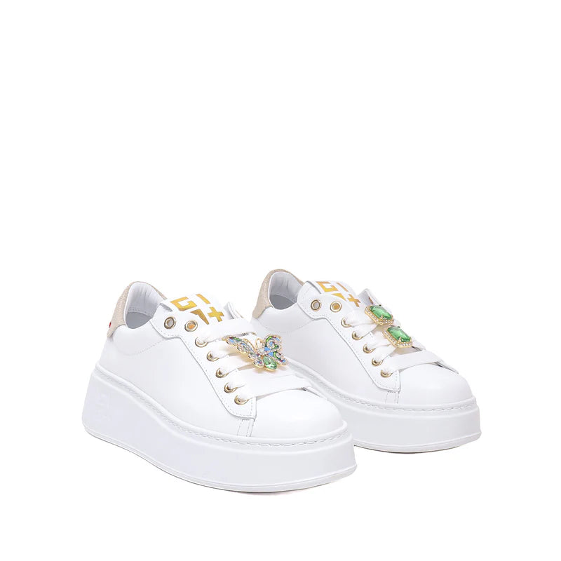 Sneakers Gio+ Bianca Verde, Donna