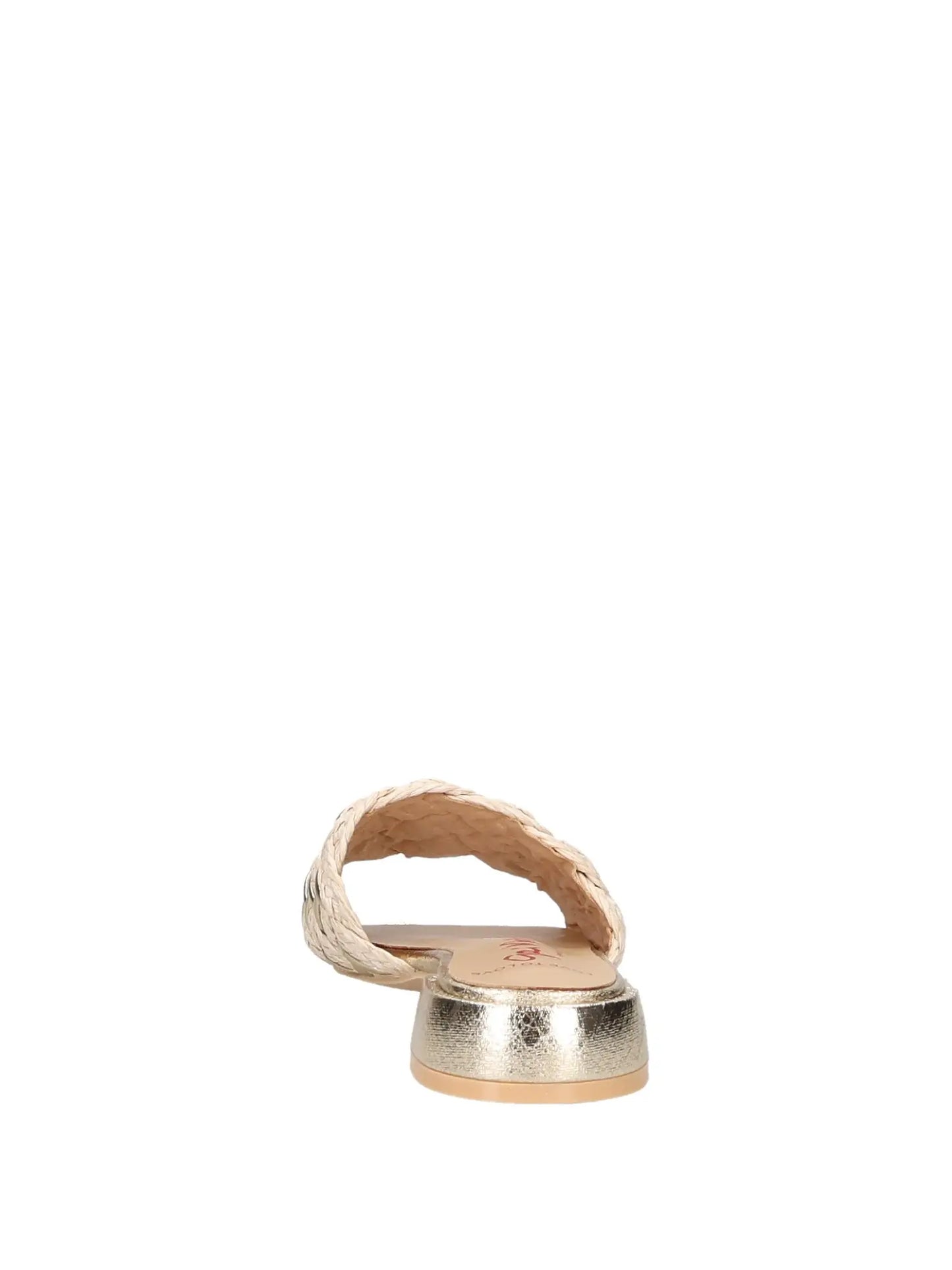Ciabatta Bianca Oro  DONNA - LOVE To LOVE By Gai Mattiolo- 1010